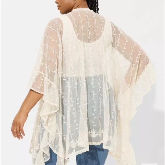 TORRID Lace Ruana One Size NEW! - Picture 2 of 5
